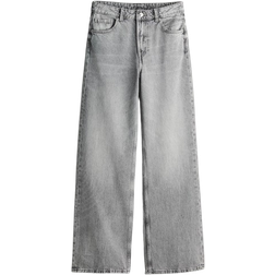 H&M Wide High Jeans - Grey