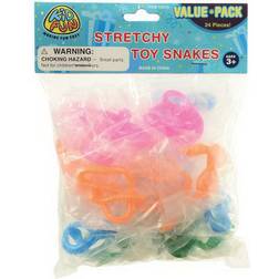 U.S Toys Company Stretchy Toy Snakes 24-pcs