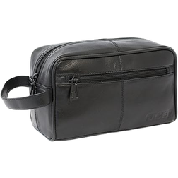 JCB Zipped Travel Bags - Black