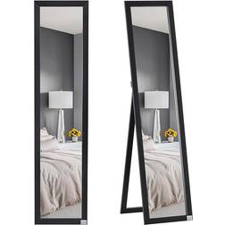 Homcom Full Length Black Floor Mirror 37x154cm