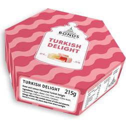 Bonds of London Rose and Lemon Turkish Delight Selection Box 215g