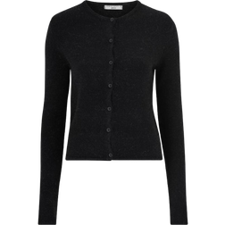 Gina Tricot Knitted Cardigan - Black