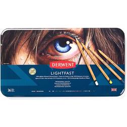 Derwent Lightfast Colored Pencils Tin 36-pack