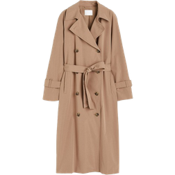 H&M Double Breasted Trench Coat - Beige