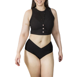 Sereluna Nora High Waist Period Panty - Black