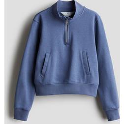 H&M Flicka Blå Sweatshirt med dragkedja 158/164 (12-14Y)