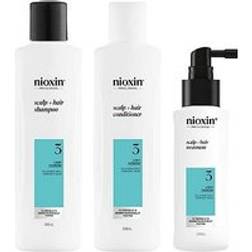 Nioxin Scalp + Hair Thickening System 3 for Coloured Dry and Damaged Hair with Light Thinning