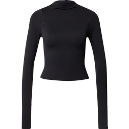 Nike Women's Zenvy Dri Fit Long Sleeve Top - Black