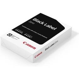 Canon 4 Pre-Punched Holes Zero Black Label A4 Universal Printer/Copier Paper 80g/m² 500Stk.