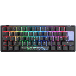 Ducky DKON2161ST ONE 3 Mini Classic Black RGB Cherry MX Brown Hotswap Keyboard (Nordic)