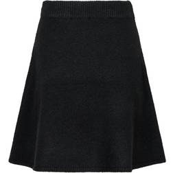 Neo Noir Gisa Knit Skirt - Black