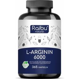 Raibu L-Arginine Capsules 365 pcs