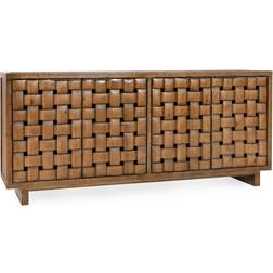 Classic Home Store Bast Buffet Brown Sideboard 81x36"