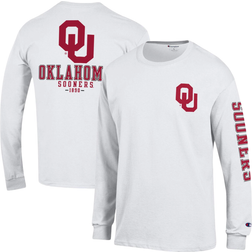 Champion Men's Oklahoma Sooners Team Stack Long Sleeve T-shirt