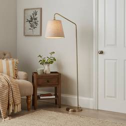 Dunelm Enid Gold Floor Lamp 150cm