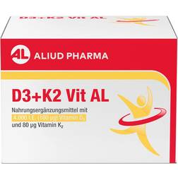Aliud Pharma D3 + K2 Vit AL 4000 IU / 80 mg Capsules 90 pcs