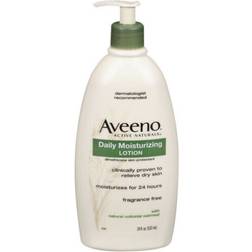 Aveeno Daily Moisturizing Body Lotion 18 oz x 2 - White