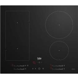 Beko HIIP64530UFT 60 cm Electric Hob Black