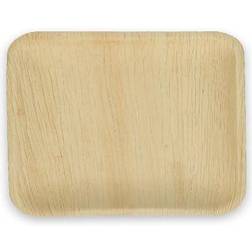 Verive Palm Leaf Square Flad tallerken 100stk 24cm