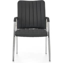 Halmar Vigor Black/Chrome Kontorstol 92cm