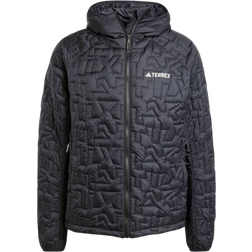 Adidas Men's Terrex Xperior PrimaLoft Loose Fill Insulated Hooded Jacket - Black