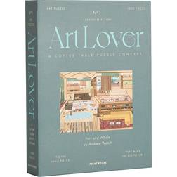 Printworks Art Lover Book pussel part and whole 1000