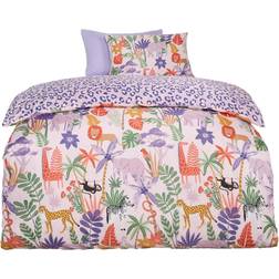 OHS Safari Housse de couette Rose (200x135cm)