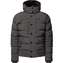 Wellensteyn Quilted Jacket Label Details - Light Grey