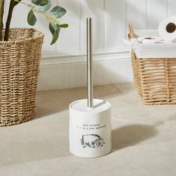 Disney Winnie The Pooh Debossed Toilet Brush Cream