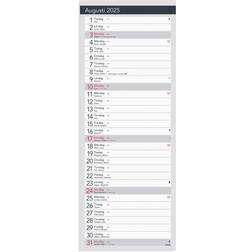 Burde 2025 Small Table Calendar Elegant