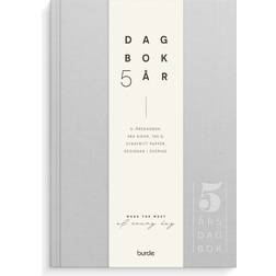 Burde 5-Year Diary Linen Textile
