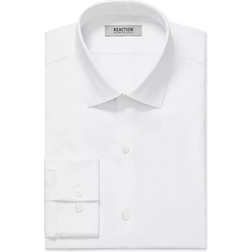 Kenneth Cole Men's Slim Fit Flex Stretch Dress Shirt - White