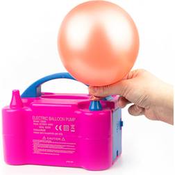 Balloon Pumps Electric Double Nozzle Pink