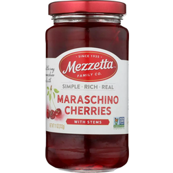 Mezzetta Maraschino Cherries With Stems 11oz 6pack