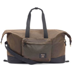 Barbour Waxed Canvas Holdall - Olive/Black