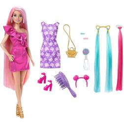 Mattel dukke Totally Hair Pink