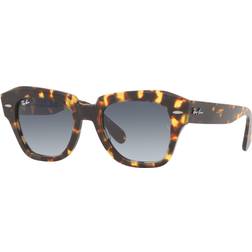 Ray-Ban RB2186 State Street Blue-Light Block 133286 - Yellow Havana