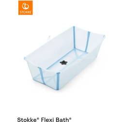 Stokke Flexi Bath XL med Värmekänslig Propp (Glacier Blue)
