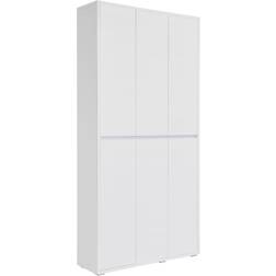 Xora Shoe Cabinet White Schuhregal 100x210cm