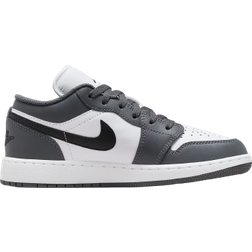 Nike Air Jordan 1 Low GS - White/Iron Grey/Black