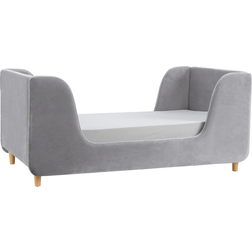 OBaby Lumi Toddler Bed - Velvet Grey