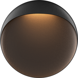 Louis Poulsen Flindt 3000K Black Wall light ∅ 20cm
