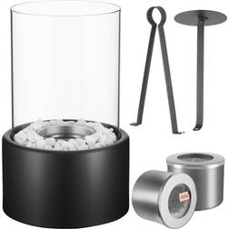 tectake Tectake Bioethanol Tabletop Fireplace Damine
