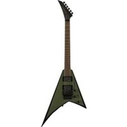 Jackson X Series Rhoads RRX24 Matte Army Drab with Black Bevels