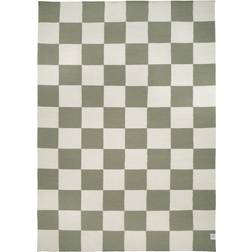 Classic Collection Square Naturfarvet, Hvid, Grøn 200x300cm