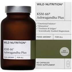 Wild Nutrition Ksm-66 Ashwagandha Plus Capsules 60 pcs