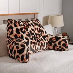 OHS Leopard Cuddle Cushion - Complete Decoration Pillows Natural