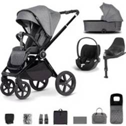 Venicci Tinum Upline 12 In 1 Pram and Pushchair in Slate Grey