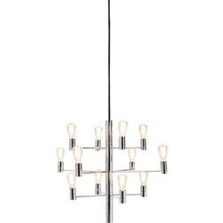 Herstal Manola Chrome Pendant Lamp 60cm