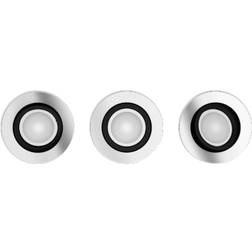 Philips Hue Milliskin LED Infälld Spot 3 Rund Aluminium Spotlight 3st